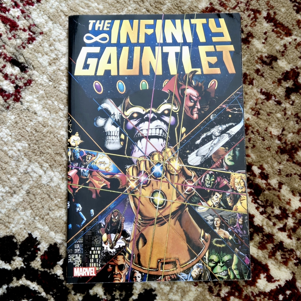 The Infinity Gauntlet Graphic Novel Marvel 2018 Comic Book